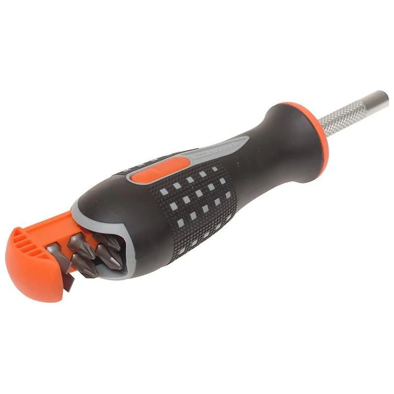 Bahco 808050A Screwdriver with Strong Magnet and Bit Holder