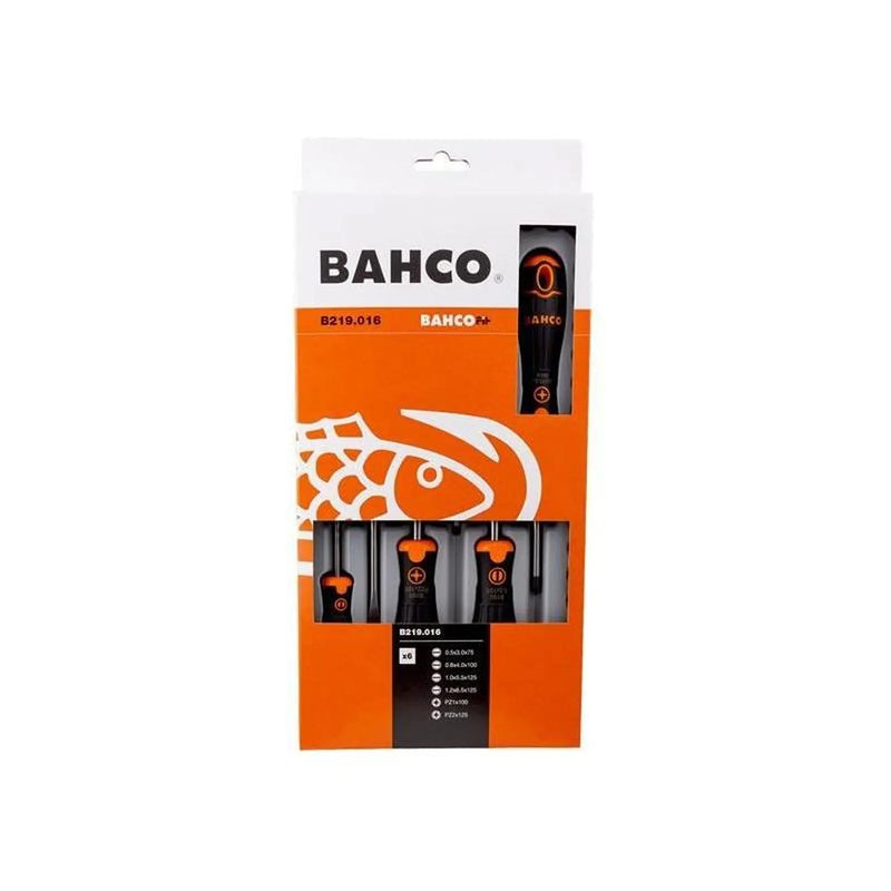 Bahco BAHCOFIT Screwdriver Set with Comfortable Grip