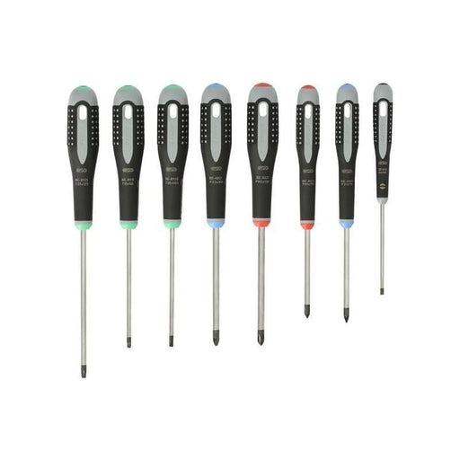 Bahco ERGO Screwdriver Set 8 Piece Professional