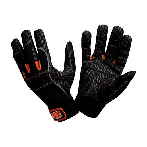 Bahco Padded Palm Gloves Medium Size 8 for Power Tools