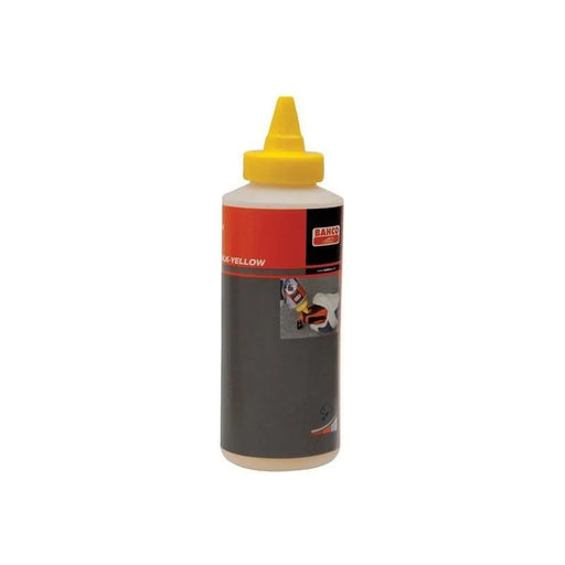 Bahco Marking Chalk Pour Bottle Heavy Duty Yellow 227g