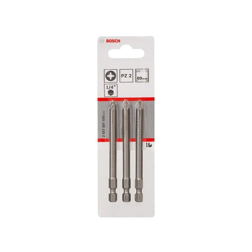 Bosch Powertool Accessories PZ2 Extra Hard Screwdriver Bits
