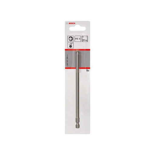 Bosch Powertool Accessories Bosch Extra Hard Screwdriver Bit PZ3 152mm