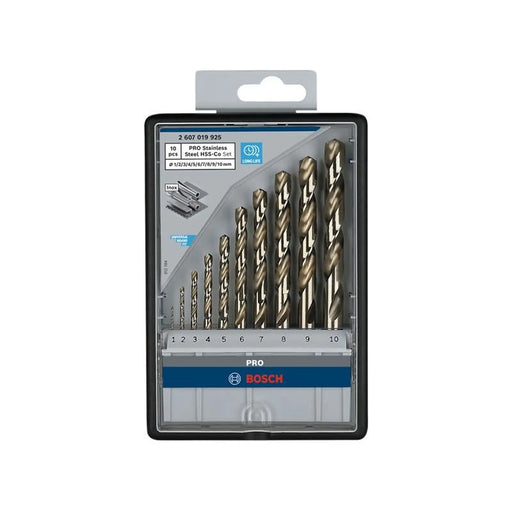 Bosch Powertool Accessories HSS-Co Twist Drill Bit Set