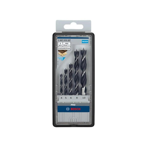 Bosch Powertool Accessories Bosch PRO Wood Brad Point Drill Bit Set 5 Piece