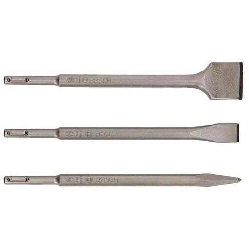 Bosch Powertool Accessories Bosch SDS Plus Hammer Drill Bit Set with Chisels