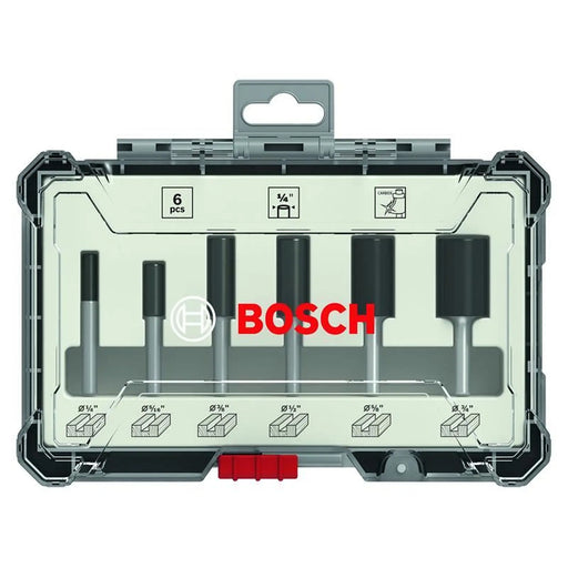 Bosch Powertool Accessories Bosch Router Bit Set 6 Piece Professional Quality