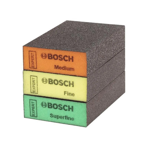 Bosch Powertool Accessories Bosch XPERT S471 Sanding Block Set 3 Piece