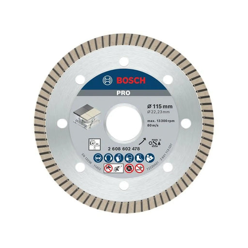 Bosch Powertool Accessories Bosch PRO Ceramic Diamond Cutting Disc 115mm Heavy Duty