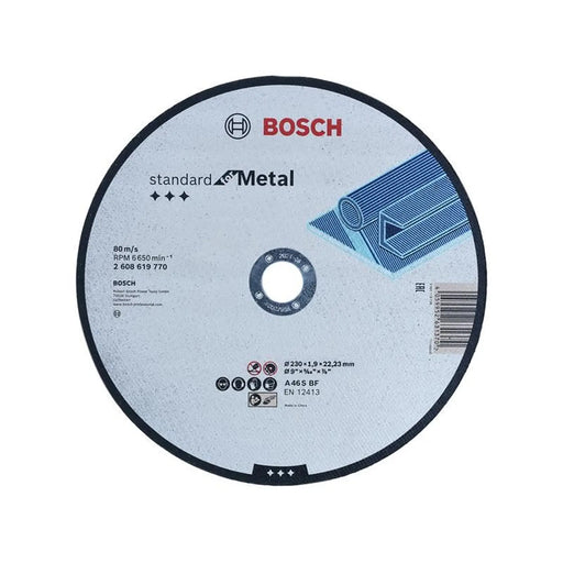 Bosch Powertool Accessories Std Metal Cut Disc 230mm