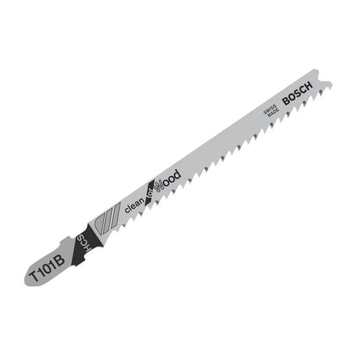 Bosch Powertool Accessories Bosch T 101 B Jigsaw Blades Pack of 5 Heavy Duty