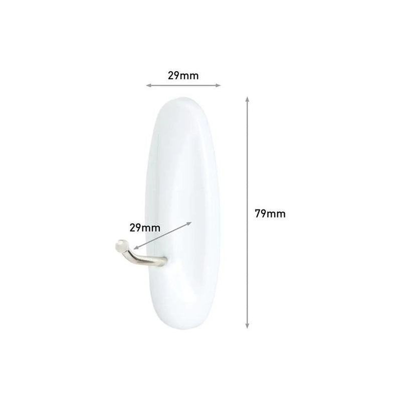 Command™ Medium Wire Hooks Damage-Free Hanging