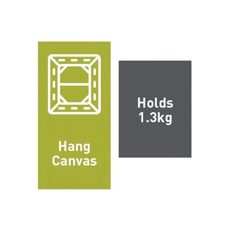 Command™ Large Canvas Hanger Damage-Free Hanging Solution