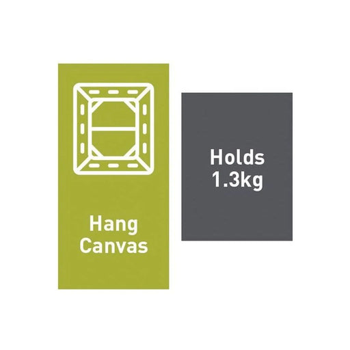 Command™ Large Canvas Hanger Damage-Free Hanging Solution