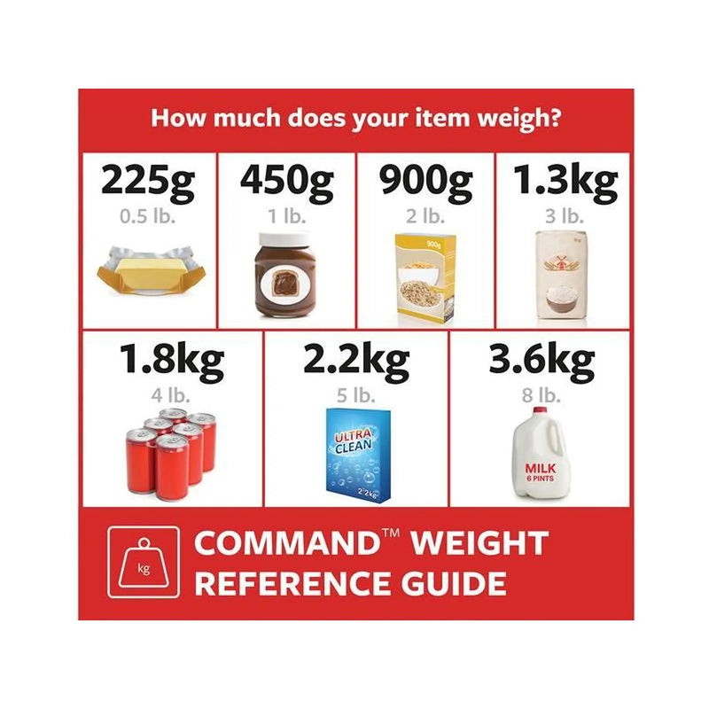 Command™ White Mini Hooks (Pack 6)