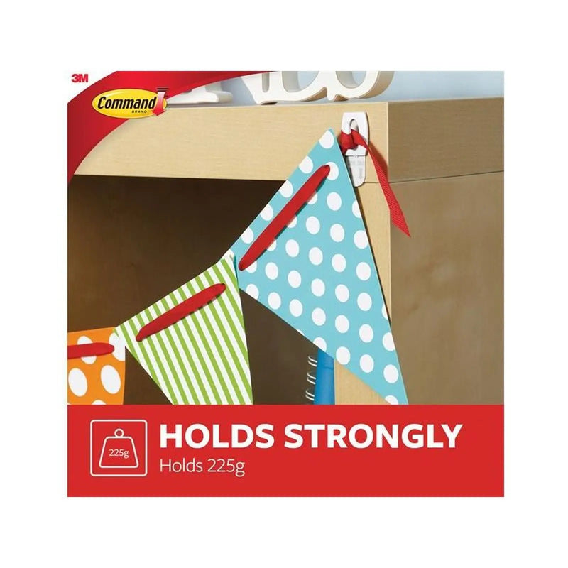 Command™ White Mini Hooks (Pack 6)