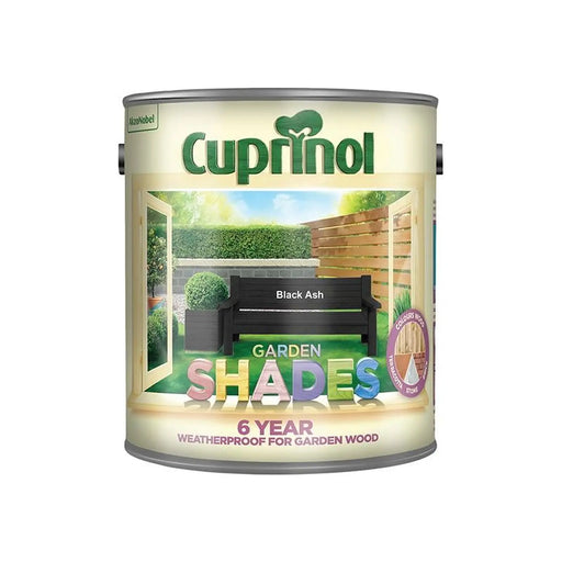 Cuprinol Garden Shades Black Ash 2.5L Heavy Duty Paint