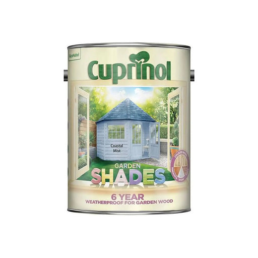 Cuprinol Garden Shades Coastal Mist 5L Premium Wood Paint