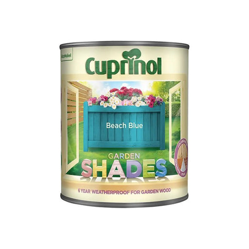 Cuprinol Garden Shades Beach Blue 1L Outdoor Paint