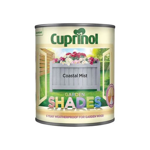 Cuprinol Garden Shades Coastal Mist 1L Weather Resistant Paint