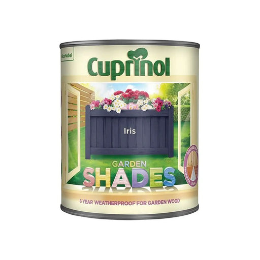 Cuprinol Garden Shades Iris 1L Heavy Duty Wood Paint