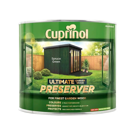 Cuprinol Ultimate Garden Wood Preserver Spruce Green