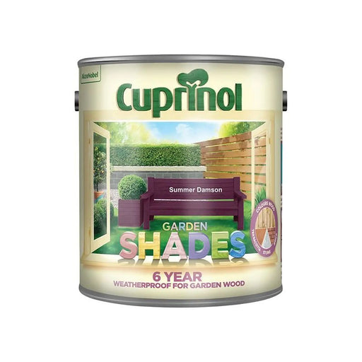 Cuprinol Garden Shades Summer Damson 2.5L Weather Resistant Paint