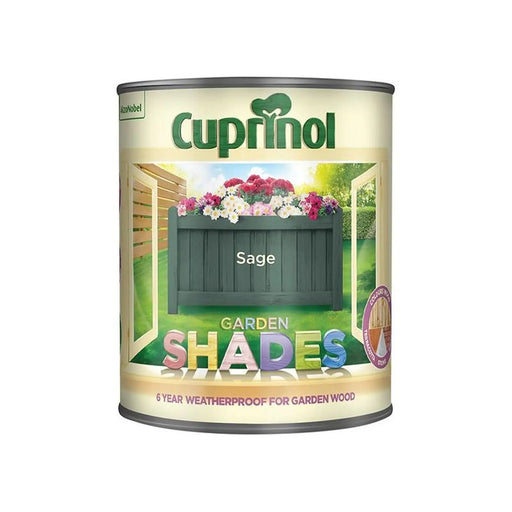 Cuprinol Garden Shades Sage 1L Outdoor Wood Paint