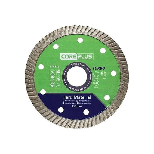 CorePlus Turbo Diamond Blade 115mm for Professional Use
