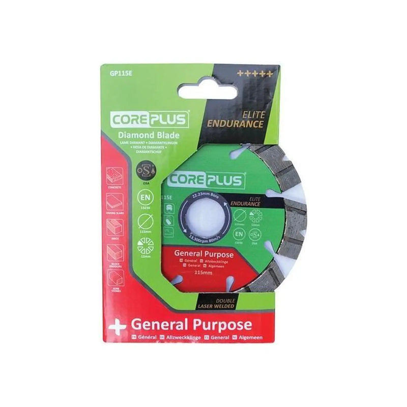CorePlus GP115E Elite Diamond Blade 115mm