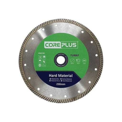 CorePlus HM230 Turbo Diamond Blade 230mm Heavy Duty