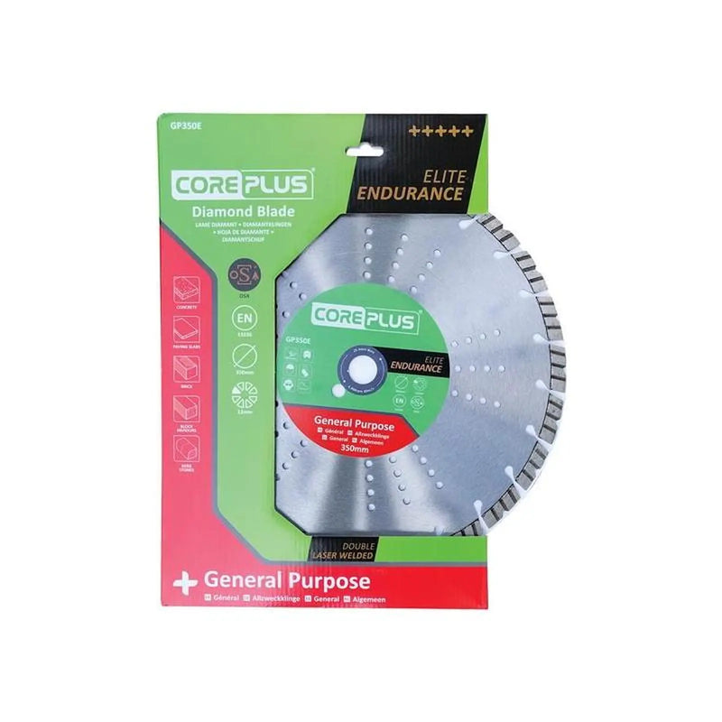 CorePlus Elite Diamond Blade 350mm Premium Performance