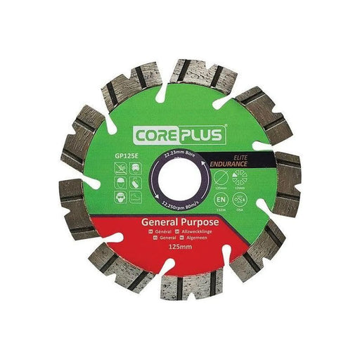 CorePlus Elite Diamond Blade 125mm General Purpose