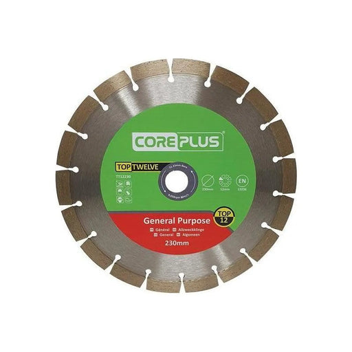 CorePlus Diamond Blade 230mm General Purpose Cutting