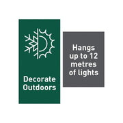 Command™ Clear Outdoor Decorating Clips (Pack 20)
