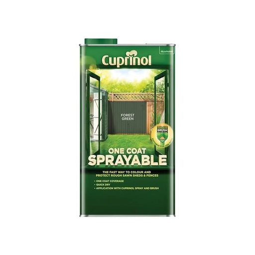 Cuprinol One Coat Sprayable Fence Treatment 5L