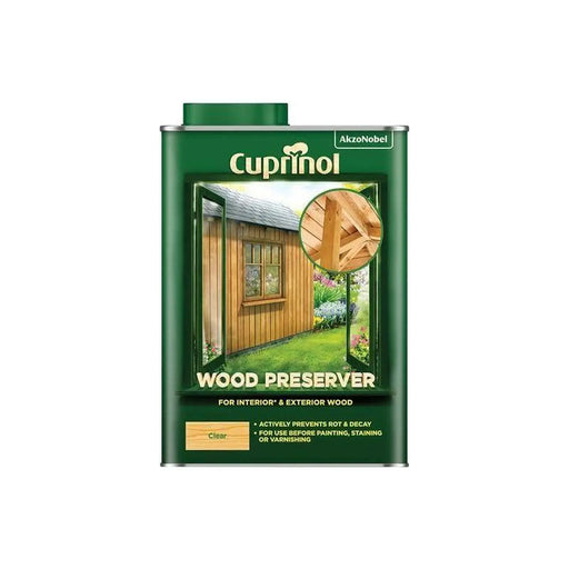 Cuprinol Wood Preserver Clear 1L Heavy Duty Protection