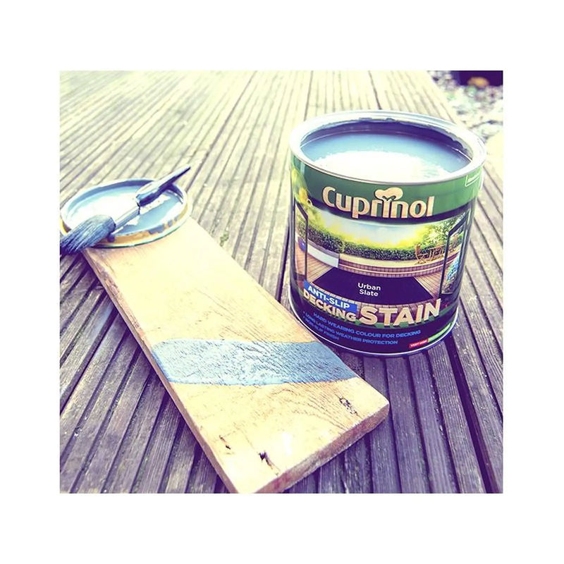 Cuprinol Anti-Slip Decking Stain Silver Birch 2.5 Litre