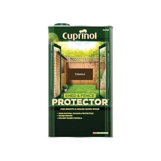 Cuprinol Shed & Fence Protector Chestnut 5 litre