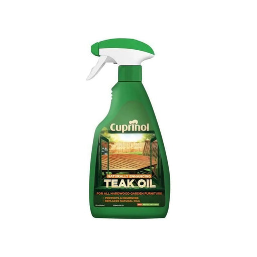 Cuprinol Teak Oil Clear Spray 500ml Professional Quality