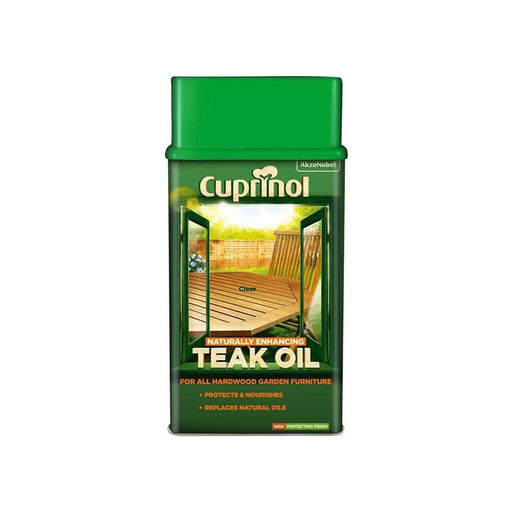 Cuprinol Teak Oil Clear 1L Professional Quality
