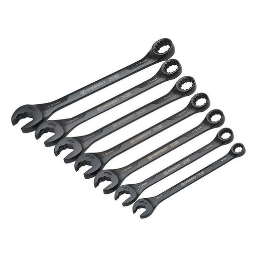 Crescent® Crescent X6 Open End Ratcheting Spanner Set 7 Piece