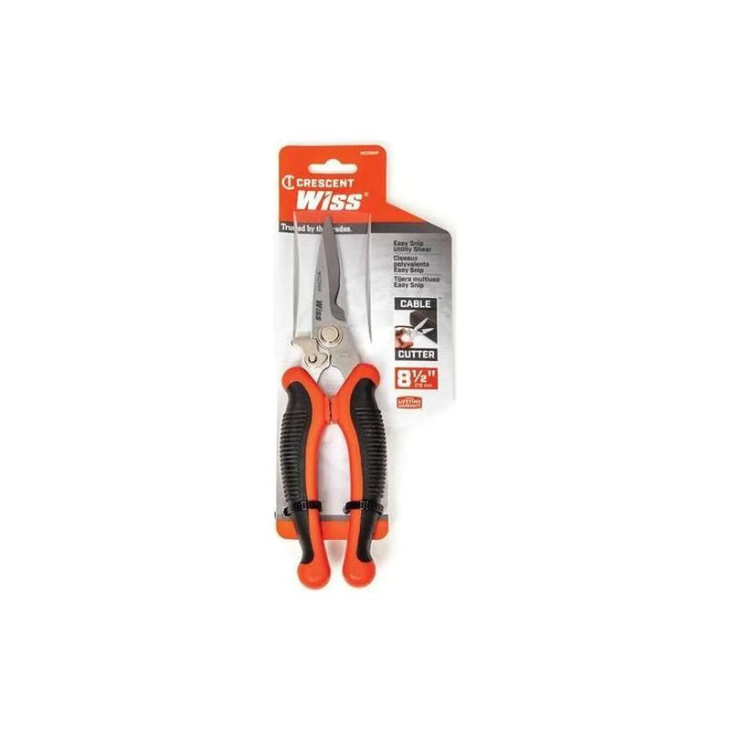 Crescent Wiss® Easysnip Utility Shears with Bi-Material Handles