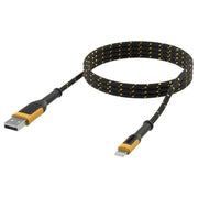 DeWalt Telecoms USB A to Lightning Reinforced Charging Cable