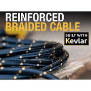 DEWALT Telecoms DeWalt USB C to USB C Reinforced Charging Cable 1.2m