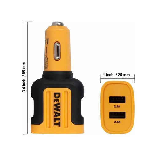 DEWALT Telecoms DeWalt Mobile USB Charger with Fast Charging Ports