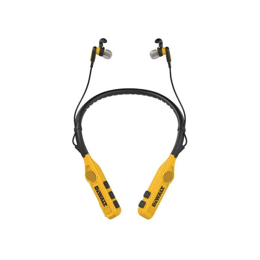DEWALT Telecoms DeWalt Jobsite Pro Max Neckband Earphones with Bluetooth