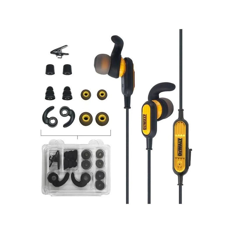 DEWALT Telecoms DeWalt Jobsite Wireless Earphones Durable Audio Performance