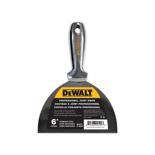 Dewalt Drywall Stainless Steel Jointing/Filling Knife 150mm (6in)