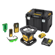 DeWALT Power Tools DeWalt DCE079D1G Green Rotary Laser Kit with Detector